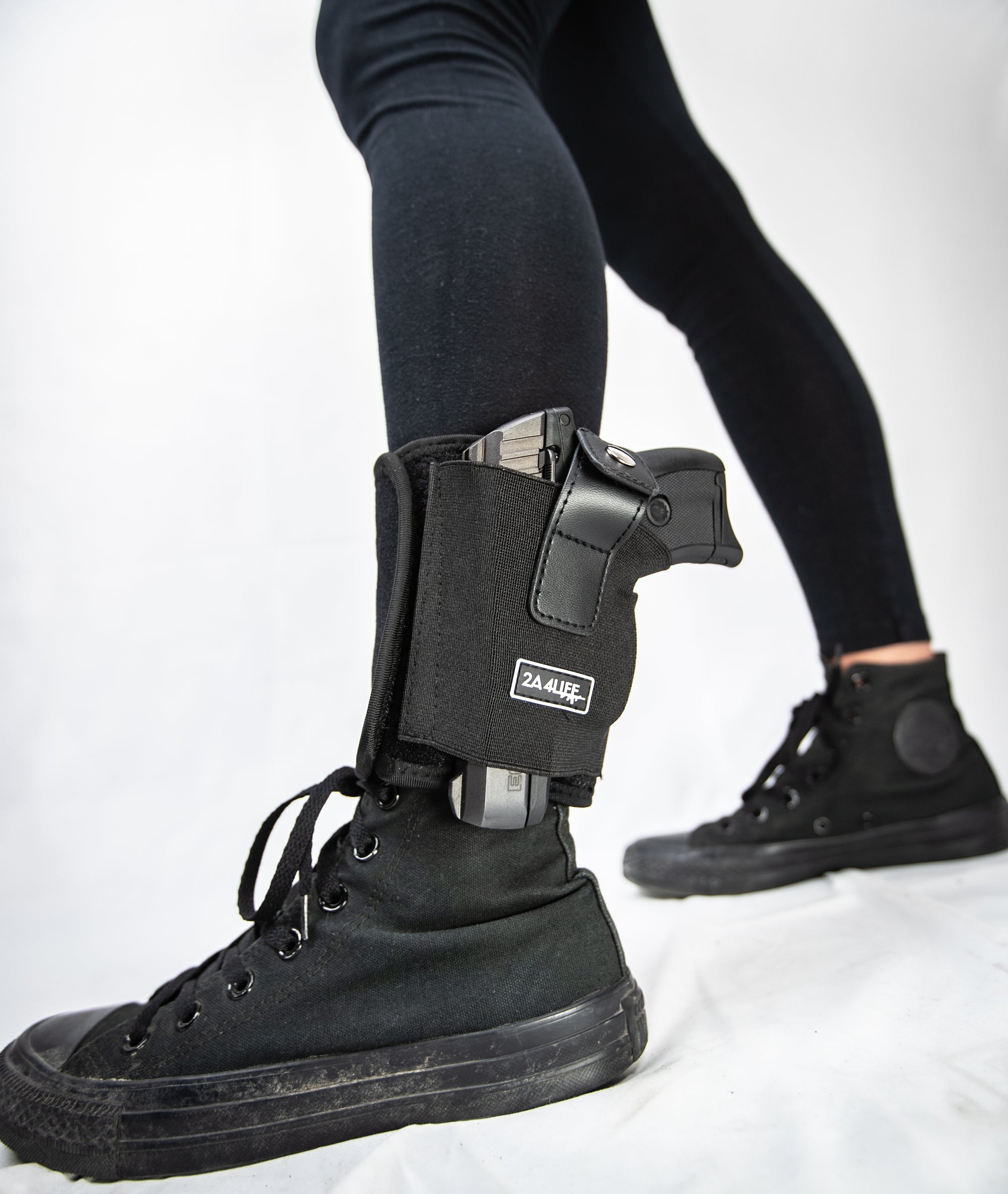 Tactical Belt + Free Ankle Holster