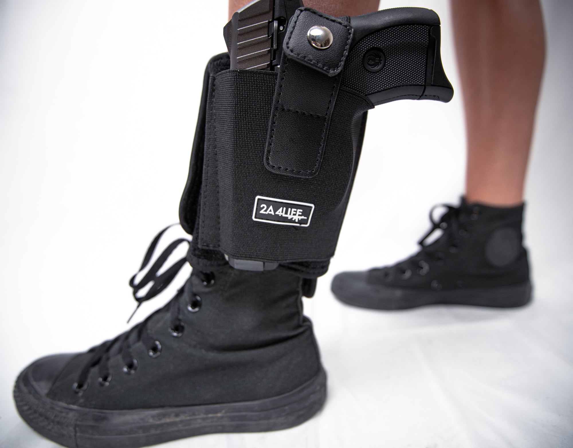 Tactical Belt + Free Ankle Holster