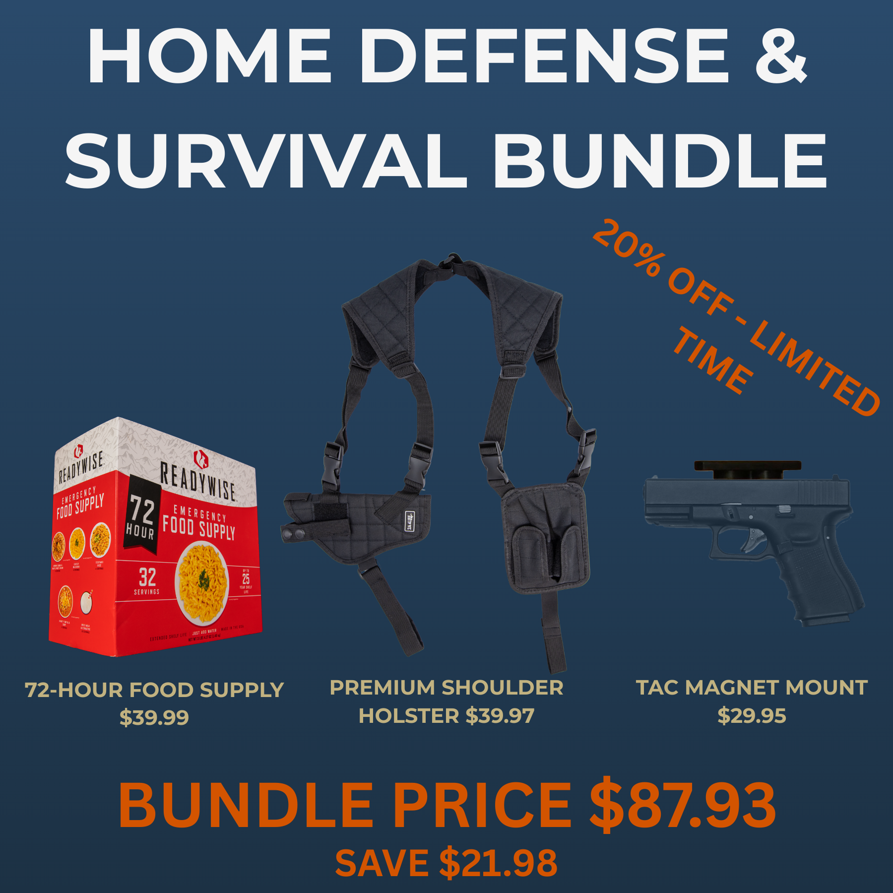 HOME DEFENSE &amp; SURVIVAL BUNDLE