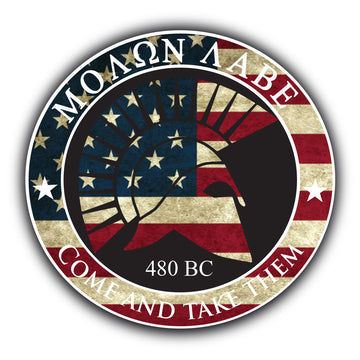 American Molon Labe Sticker