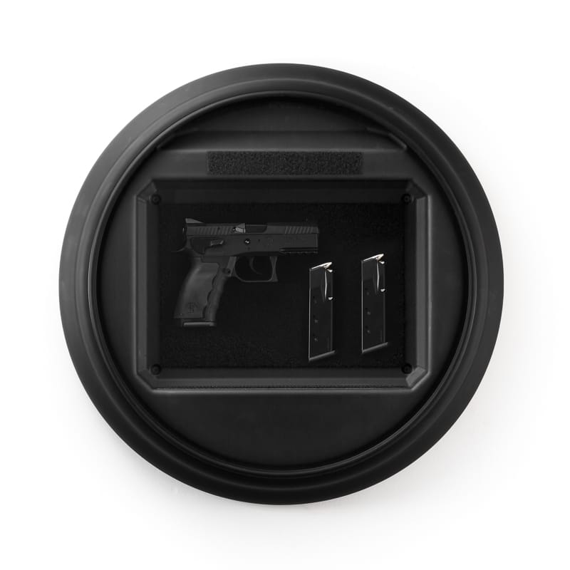 Wall Clock Gun Case
